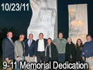 9-11 Memorial Dedication 2011