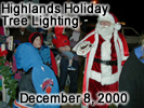 Highlands Holiday Tree Lighting 2000