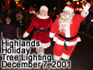 Highlands Holiday Tree Lighting 2001