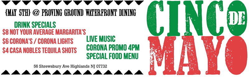 Proving Ground Cinco De Mayo Specials